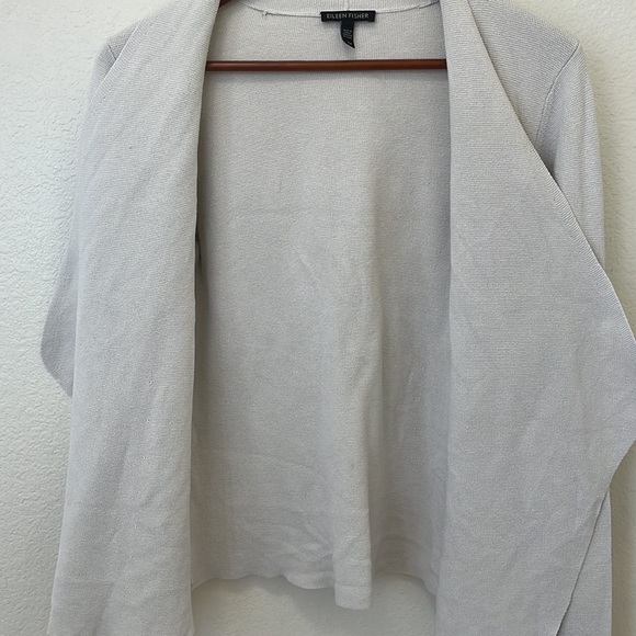 Eileen Fisher Silk cotton Cardigan - Picture 10 of 10